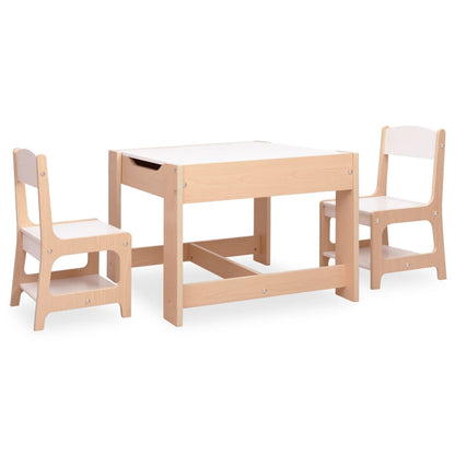 Kids' MDF Table with 2 Chairs Set - Sturdy & Stylish Playtime Essentials