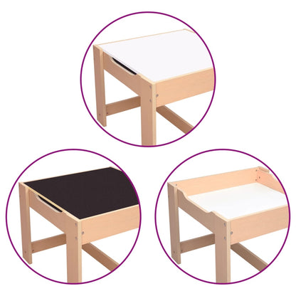 Kids' MDF Table with 2 Chairs Set - Sturdy & Stylish Playtime Essentials