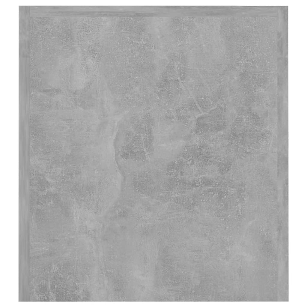 TV Cabinet with LED Lights Concrete Grey 120x35x40 cm