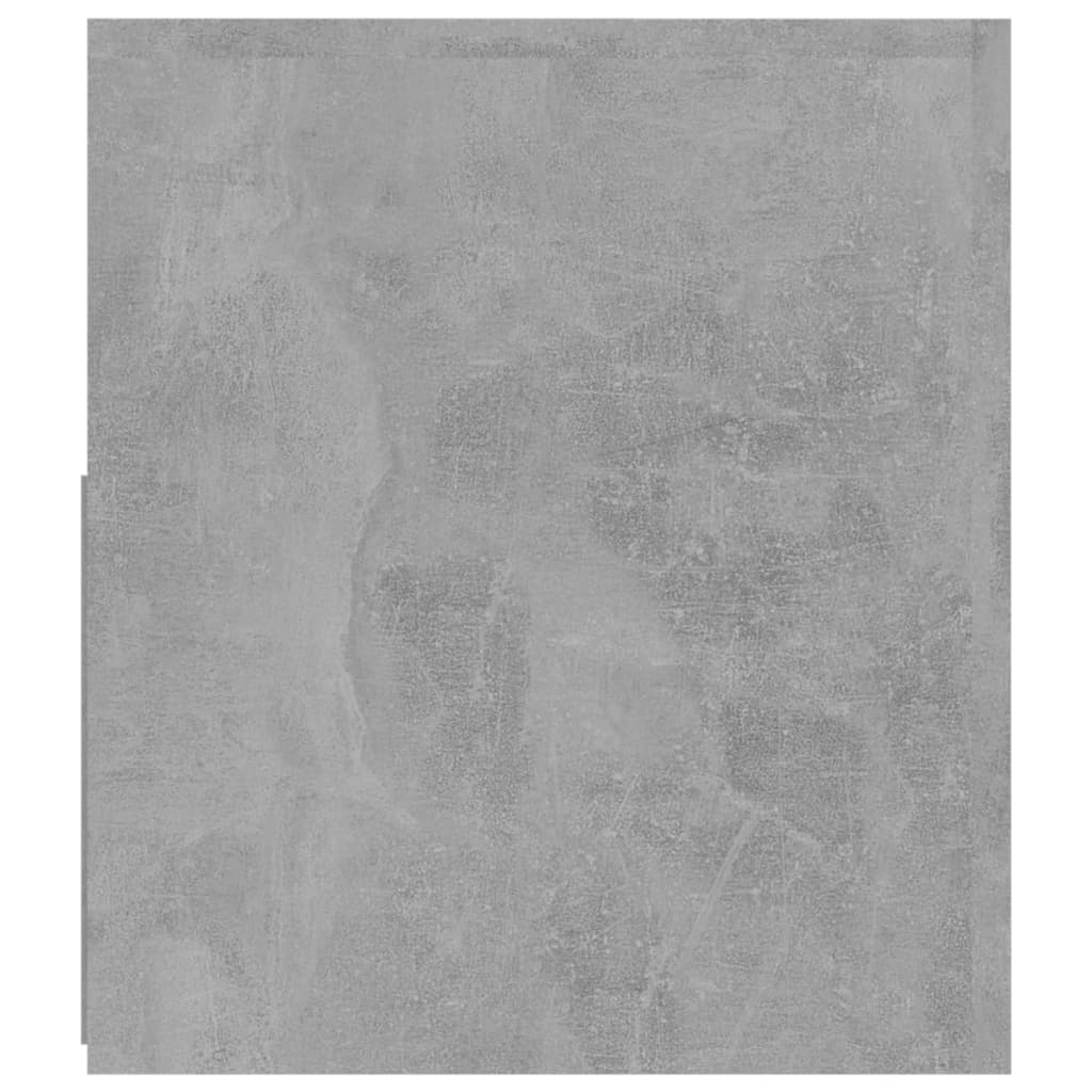 TV Cabinet with LED Lights Concrete Grey 120x35x40 cm