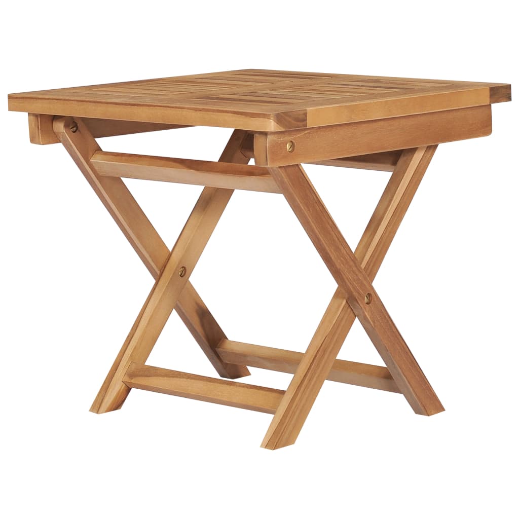 Teak 3-Piece Folding Garden Lounge Set: Durable & Stylish!