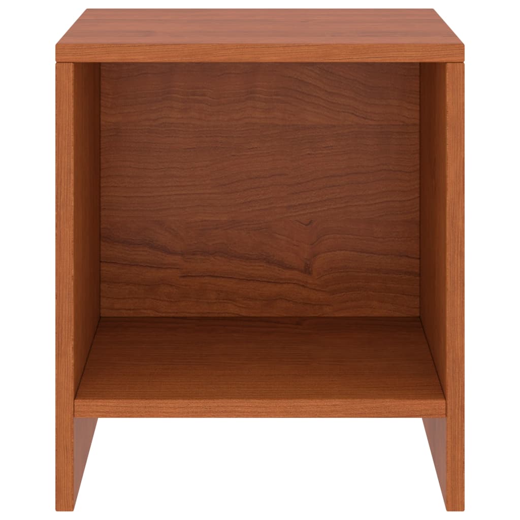 Solid Pinewood Bedside Cabinets, Honey Brown, 2 Pcs, 35x30x40 cm