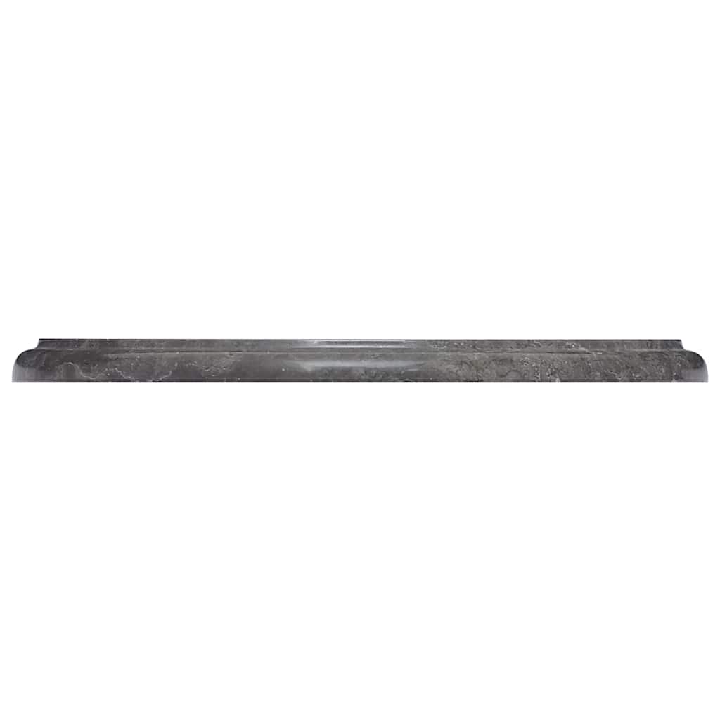 Elegant Ø40cm Black Marble Table Top - 2.5cm Thickness