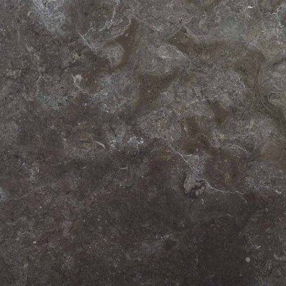 Elegant Ø40cm Black Marble Table Top - 2.5cm Thickness