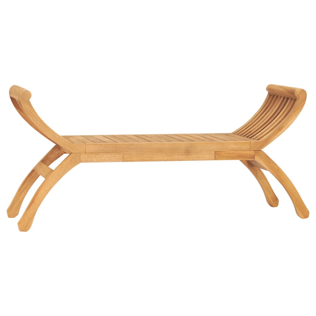 Solid Teak Wood Garden Bench 160cm - Durable & Stylish Seating