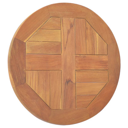 Elegant Round Teak Wood Table Top - 2.5cm Thick & 40cm Diameter