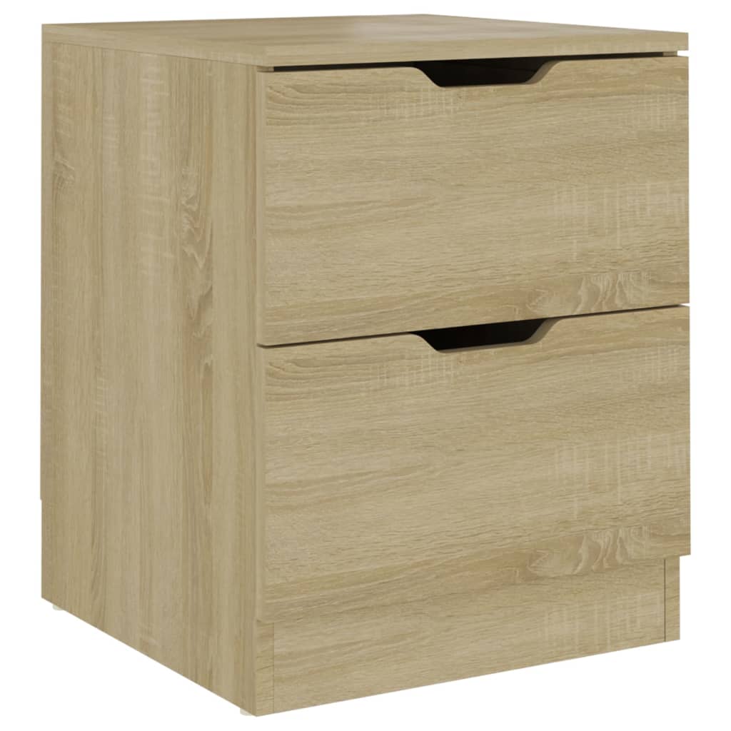 Sonoma Oak Bedside Cabinet 40x40x50 cm - Engineered Wood