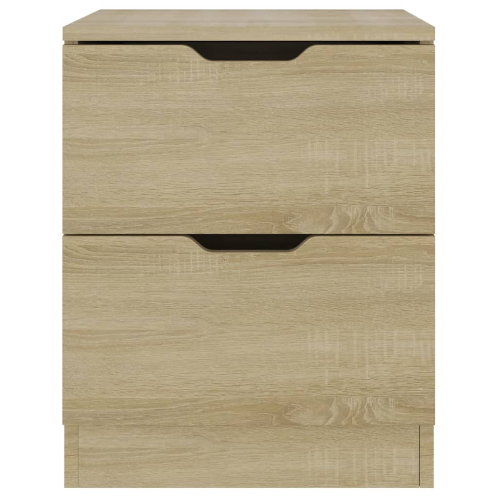 Sonoma Oak Bedside Cabinet 40x40x50 cm - Engineered Wood