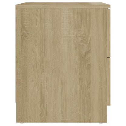 Sonoma Oak Bedside Cabinets 2 pcs, 40x40x50 cm, Engineered Wood