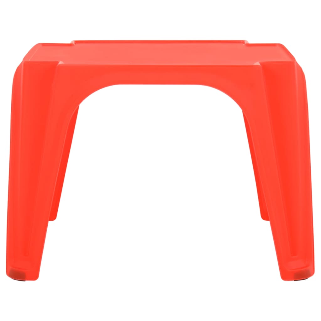 Kids' White PP Table & Chair Set – Durable & Fun Playroom Furniture
