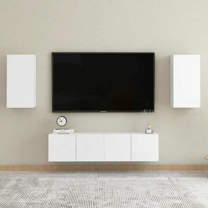 TV Cabinet White 30.5x30x60 cm Engineered Wood