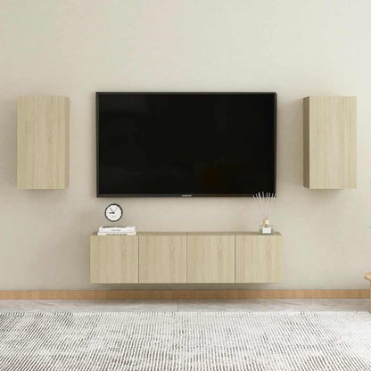 TV Cabinet Sonoma Oak 30.5x30x60 cm Engineered Wood