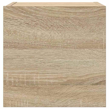 Wall Mounted TV Cabinet Sonoma Oak 30.5x30x30 cm
