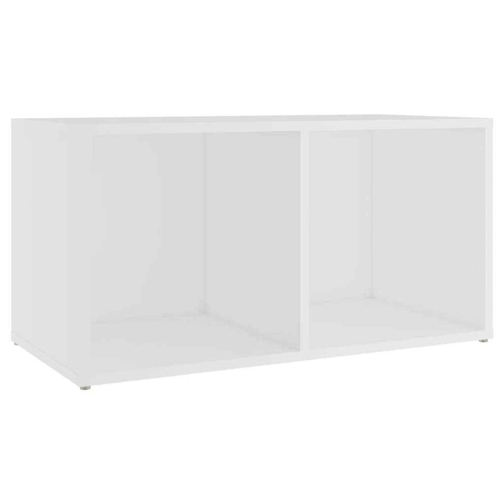 TV Cabinet White 72x35x36.5 cm Engineered Wood