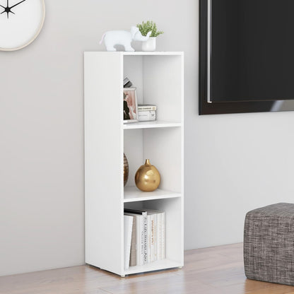 TV Cabinet White 107x35x37 cm Engineered Wood