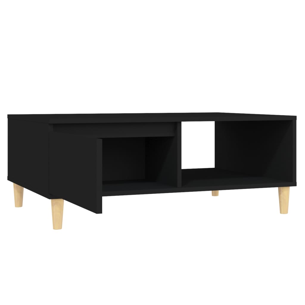 Coffee Table Black 90x60x35 cm Engineered Wood