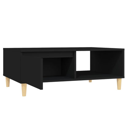 Coffee Table Black 90x60x35 cm Engineered Wood