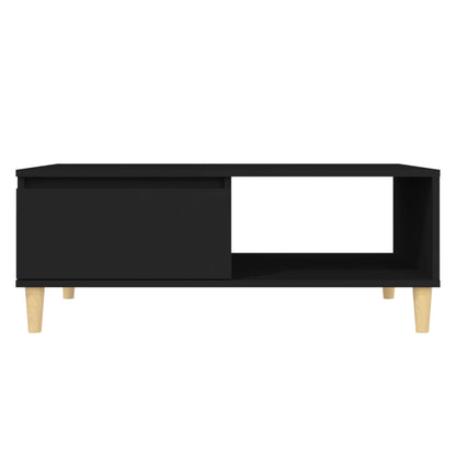 Coffee Table Black 90x60x35 cm Engineered Wood