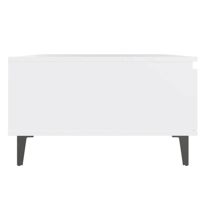 Coffee Table White 90x60x35 cm Engineered Wood