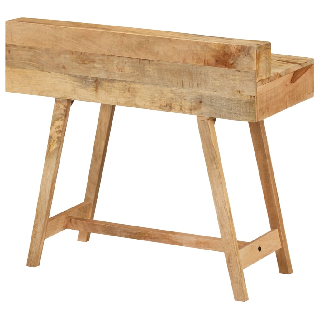 Solid Mango Wood Desk - 100x45x90 cm - Rustic Charm