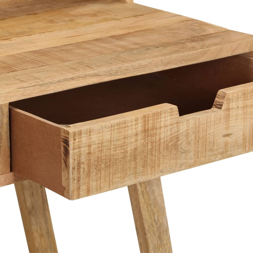 Solid Mango Wood Desk - 100x45x90 cm - Rustic Charm