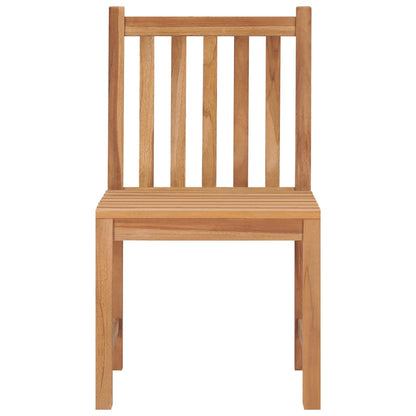 6-Piece Solid Teak Wood Garden Chairs - Durable & Stylish