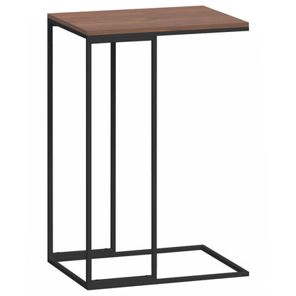 Side Table Black 40x30x59 cm Engineered Wood