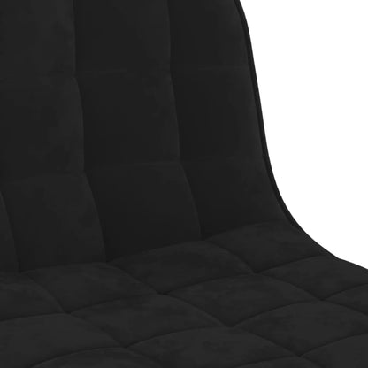 Elegant Black Velvet Bar Stools Set of 2 - Chic & Stylish