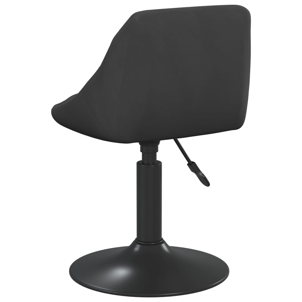Elegant Black Velvet Bar Stool | Sleek Design & Comfort