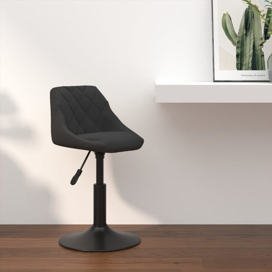 Elegant Black Velvet Bar Stool | Sleek Design & Comfort