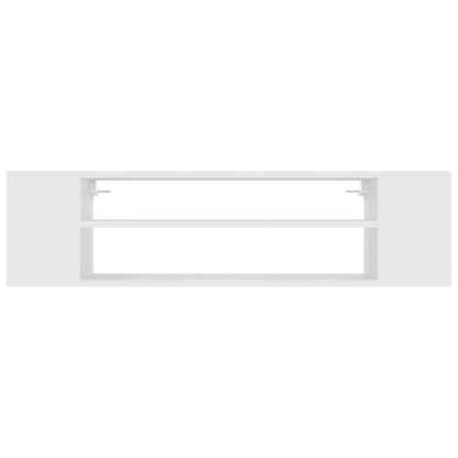 Hanging TV Cabinet White 100x30x26.5 cm Engineered Wood