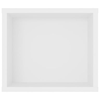 Hanging TV Cabinet White 100x30x26.5 cm Engineered Wood