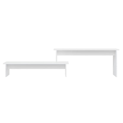 TV Cabinet White 180x30x43 cm Engineered Wood