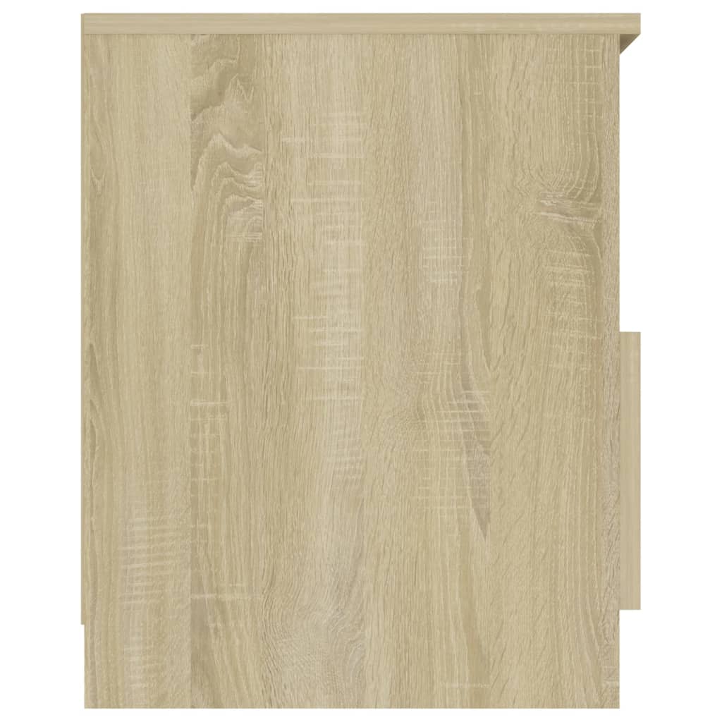 Sonoma Oak Bed Cabinets - 2 Pcs Engineered Wood 40x40x50 cm