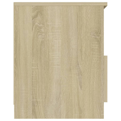 Sonoma Oak Bed Cabinets - 2 Pcs Engineered Wood 40x40x50 cm