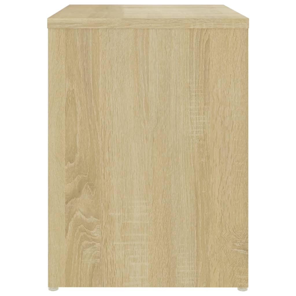 Sonoma Oak Bed Cabinets 2pcs - 40x30x40 cm Engineered Wood