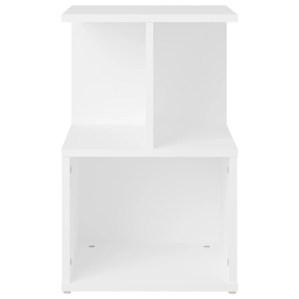 White Bedside Cabinets 2 Pcs - 35x35x55 cm Engineered Wood