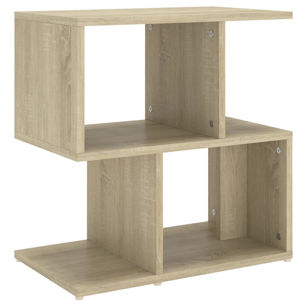 Sonoma Oak Bedside Cabinet 50x30x51.5 cm - Engineered Wood