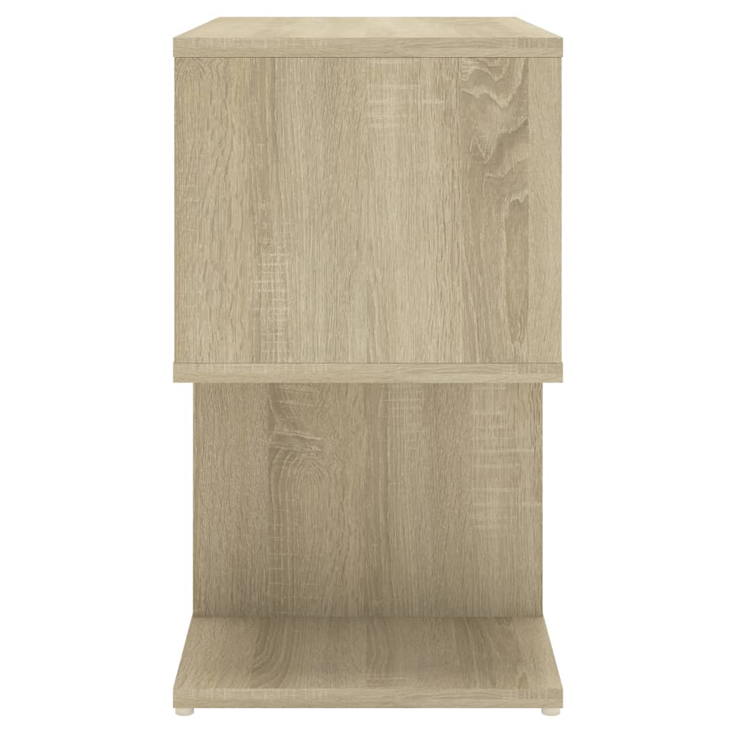Sonoma Oak Bedside Cabinet 50x30x51.5 cm - Engineered Wood