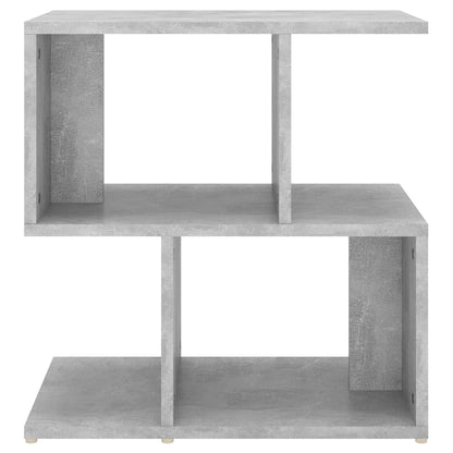 Set of 2 Concrete Grey Bedside Cabinets - 50x30x51.5 cm, Engineered Wood