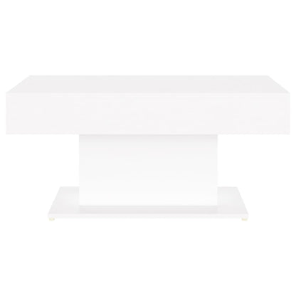 Coffee Table White 96x50x45 cm Engineered Wood