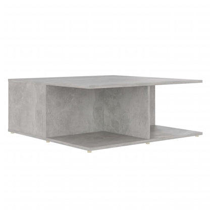 Coffee Table Concrete Grey 80x80x31 cm Engineered Wood