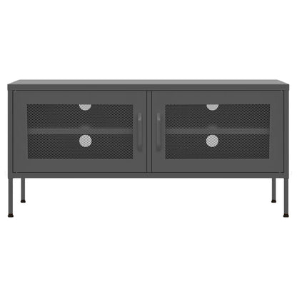 TV Cabinet Anthracite 105x35x50 cm Steel