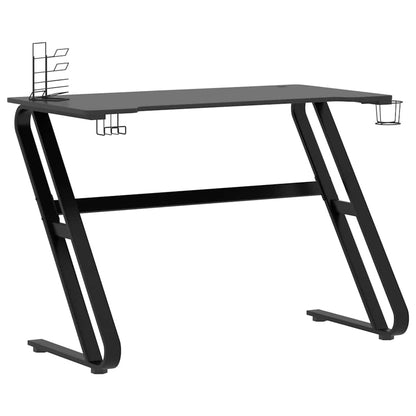 ZZ-Shape Gaming Desk - Black, 110x60x75 cm, Stylish & Durable