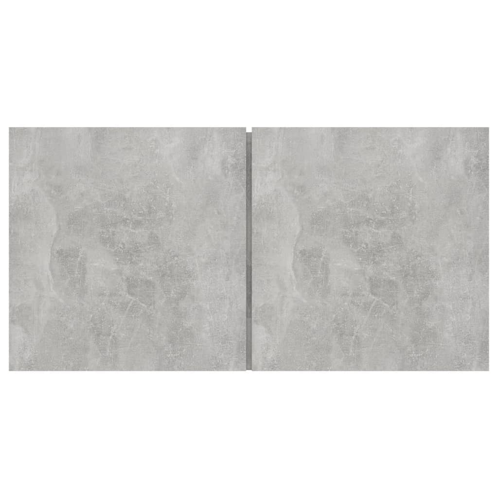 7 Piece TV Cabinet Set Concrete Grey Engineered Wood