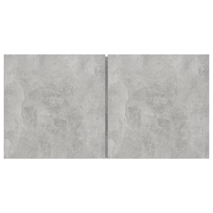 7 Piece TV Cabinet Set Concrete Grey Engineered Wood