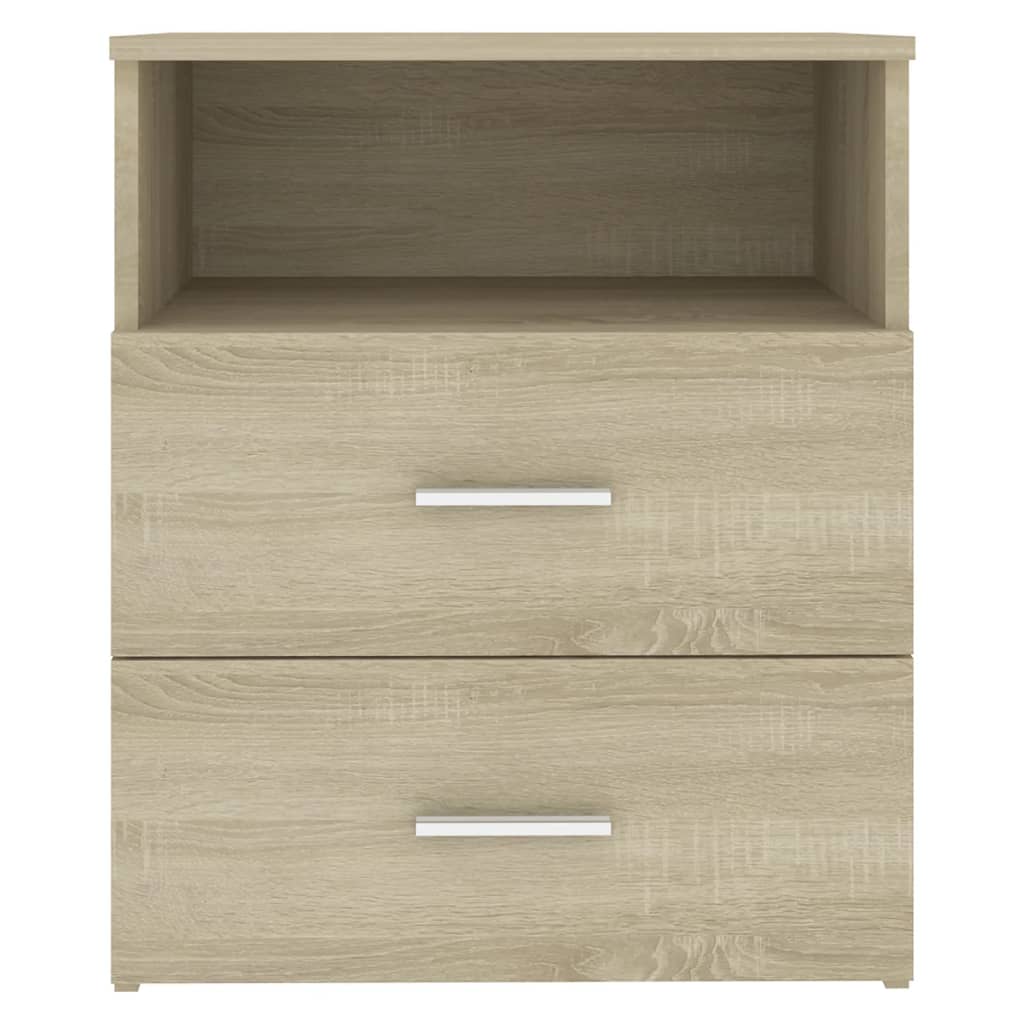 Sonoma Oak Bed Cabinets, Set of 2, 50x32x60 cm - Stylish & Functional