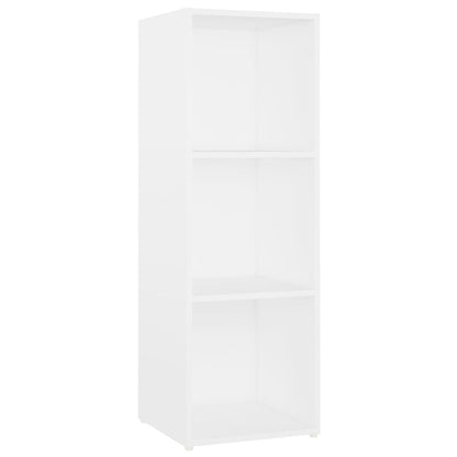 TV Cabinets 2 pcs White 107x35x37 cm Engineered Wood