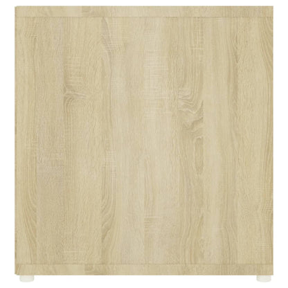 TV Cabinets 2 pcs Sonoma Oak 107x35x37 cm Engineered Wood