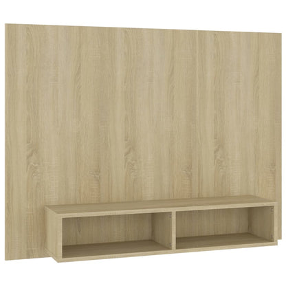 Wall TV Cabinet Sonoma Oak 120x23.5x90 cm Engineered Wood